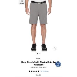 Callaway Men Golf Performance Short (40W, Quiet Shade) NWT